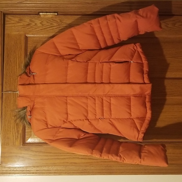 Black Rivet Jackets & Coats Black Rivet Pumpkin Puffer Jacket With